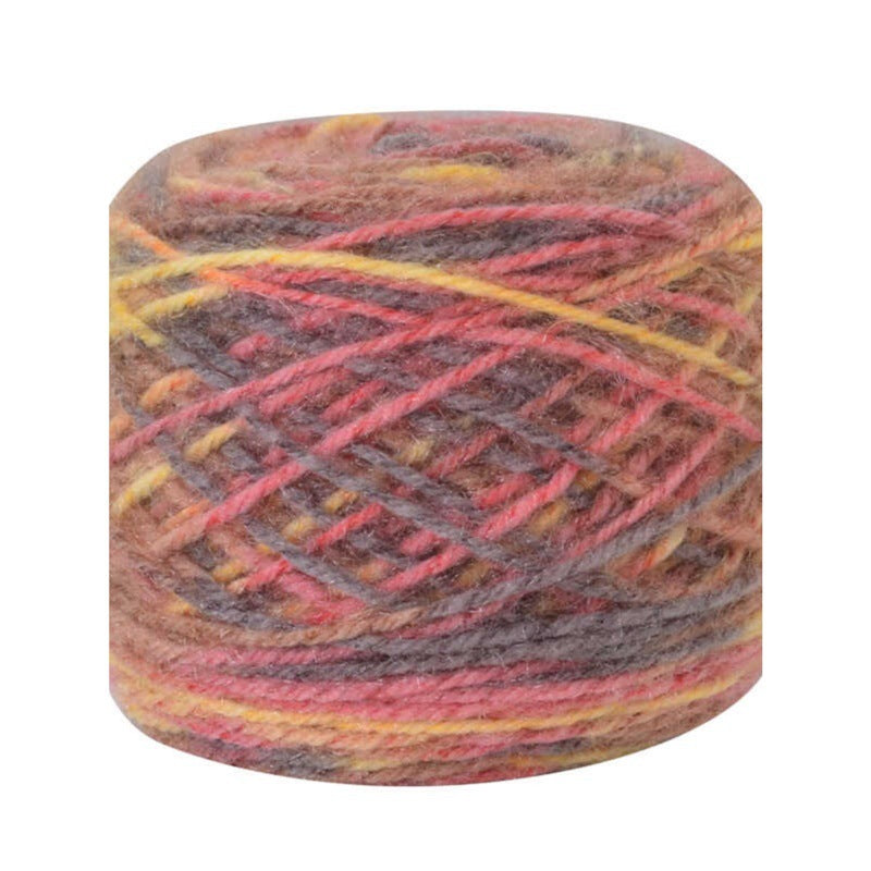 YARN60020 Premium Chunky Plush Yarn for Crochet & Knitting – Ultra Soft Variegated Yarn for Winter Wear DIY