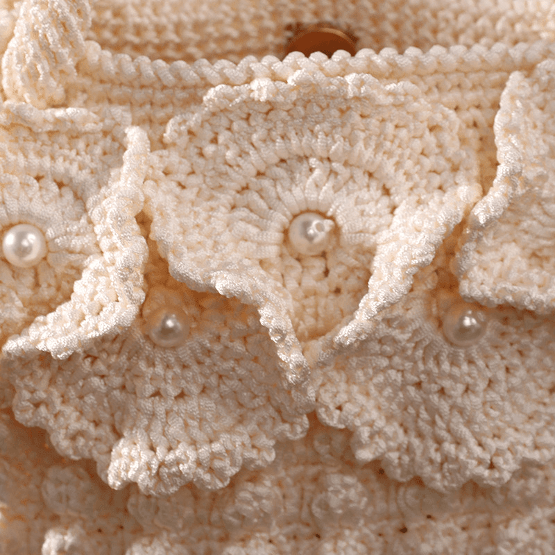 KN2603029 Cloud Puff Crochet Handbag DIY Crochet Kit with Tools & Video Tutorial