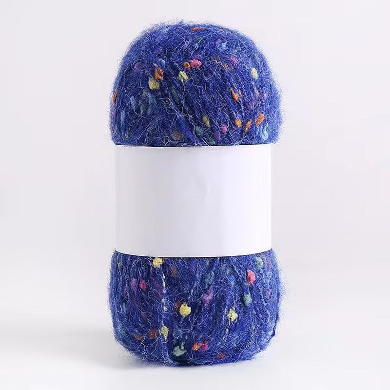 YARN60001 Speckled Teddy Yarn | Soft Textured Crochet Yarn for Scarves, Hats, Bags & DIY Creations