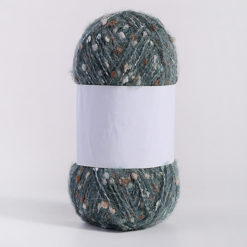 YARN60001 Speckled Teddy Yarn | Soft Textured Crochet Yarn for Scarves, Hats, Bags & DIY Creations