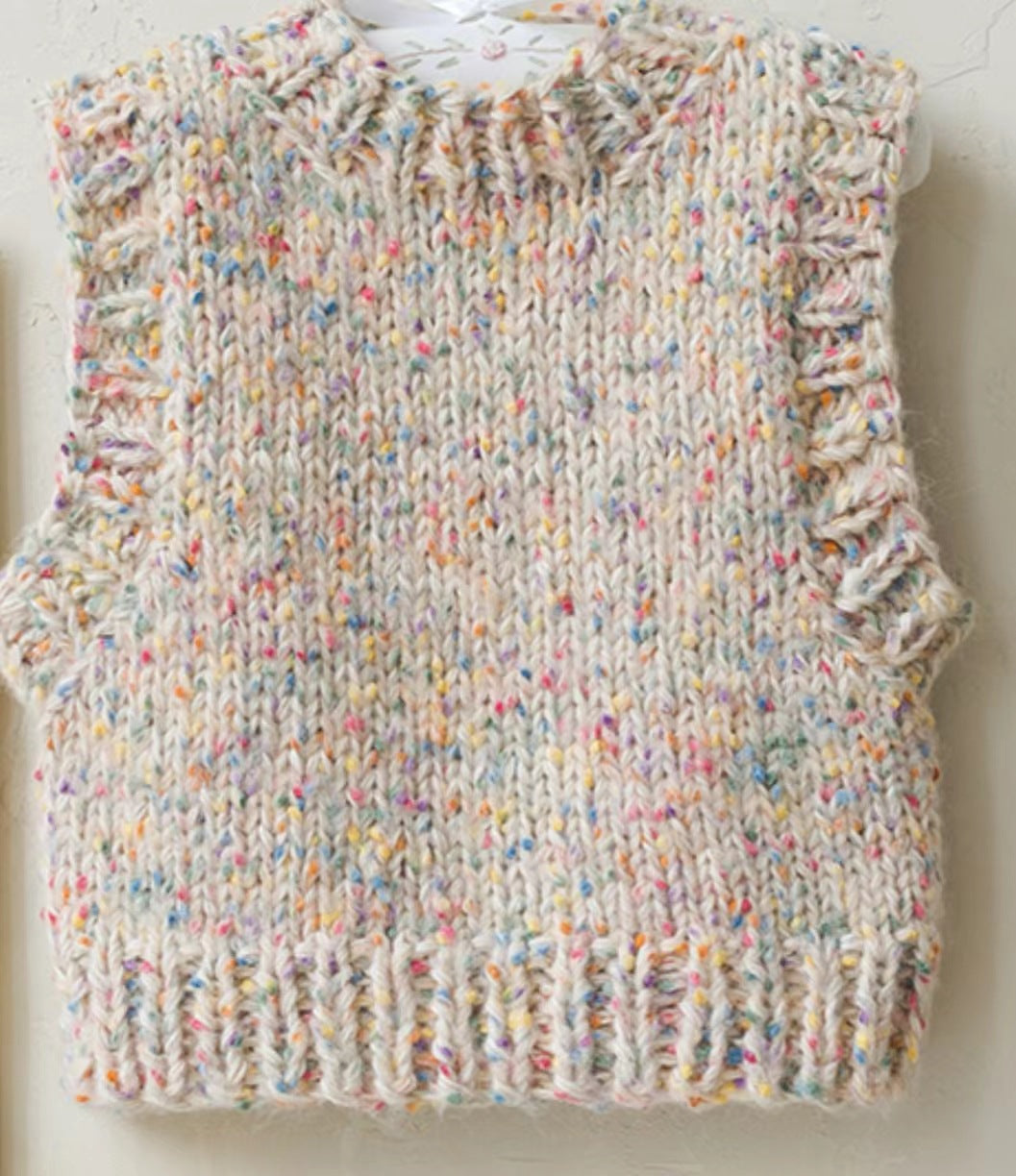 YARN60001 Speckled Teddy Yarn | Soft Textured Crochet Yarn for Scarves, Hats, Bags & DIY Creations