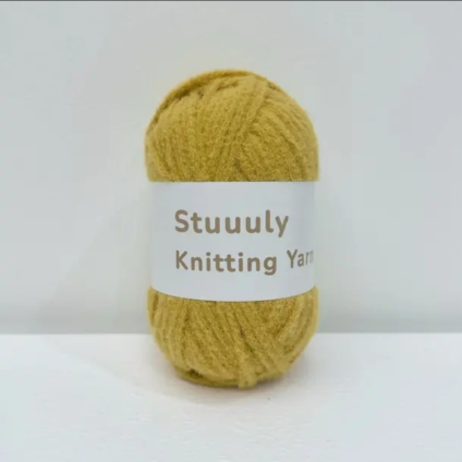 KN2603006 Cream Puff DIY Crochet Kit with Video Tutorial
