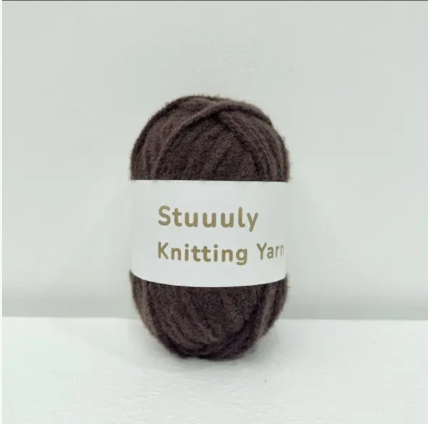 KN2603006 Cream Puff DIY Crochet Kit with Video Tutorial