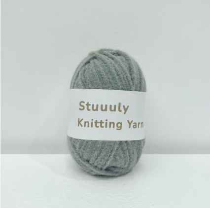 KN2603006 Cream Puff DIY Crochet Kit with Video Tutorial