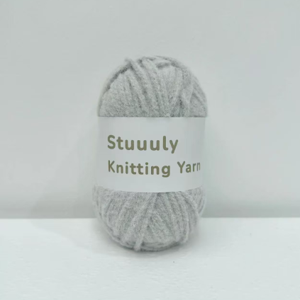 KN2603006 Cream Puff DIY Crochet Kit with Video Tutorial