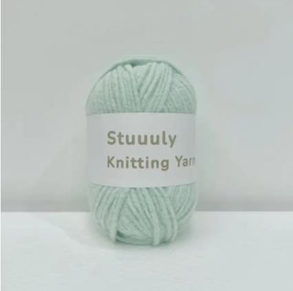 KN2603006 Cream Puff DIY Crochet Kit with Video Tutorial