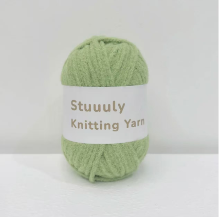 KN2603006 Cream Puff DIY Crochet Kit with Video Tutorial