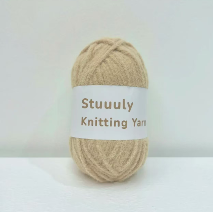 KN2603006 Cream Puff DIY Crochet Kit with Video Tutorial